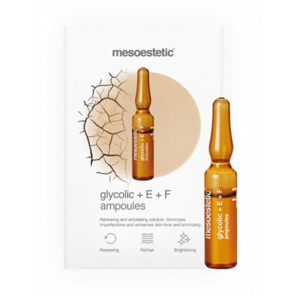 Mesoestetic Glycolic + Vitamine E + Vitamine F Ampullen - 10x2ml