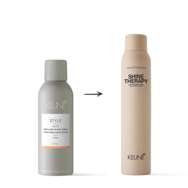 Style brilliant gloss spray> Shine Therapy