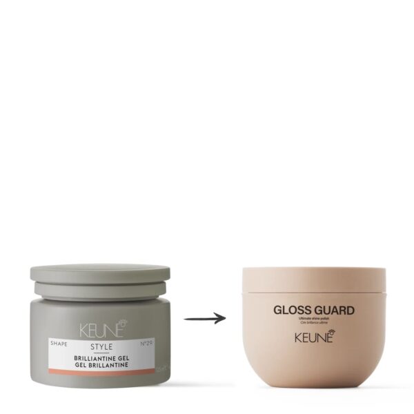 Style brilliantine gel > Gloss Guard